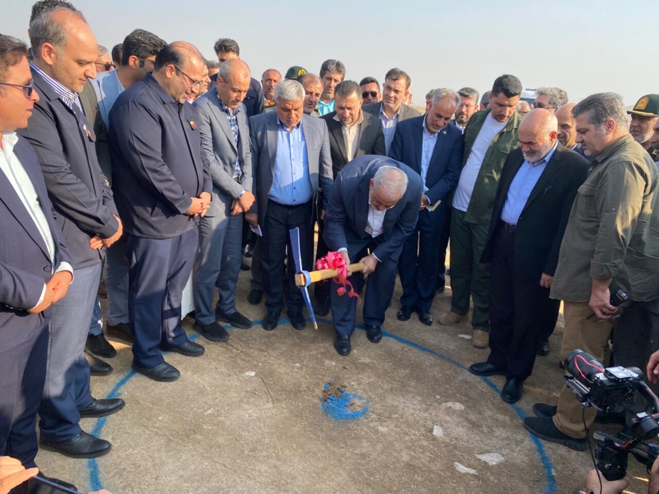 آغاز عملیات اجرایی مرحله نخست نیروگاه خورشیدی ۶۰۰ مگاواتی فولاد خوزستان در بهبهان