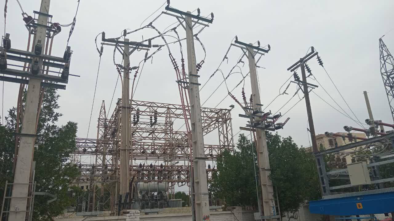 پست ۱۳۳ کیلوولت سیار فرعی دزفول وارد مدار میشود