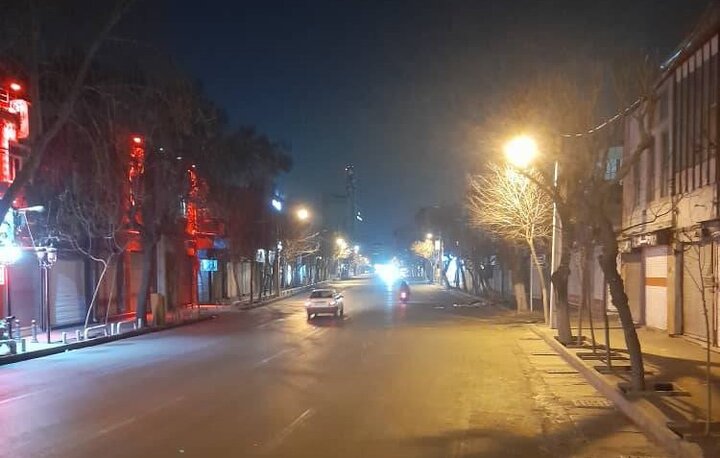 چراغ برق روشن شد