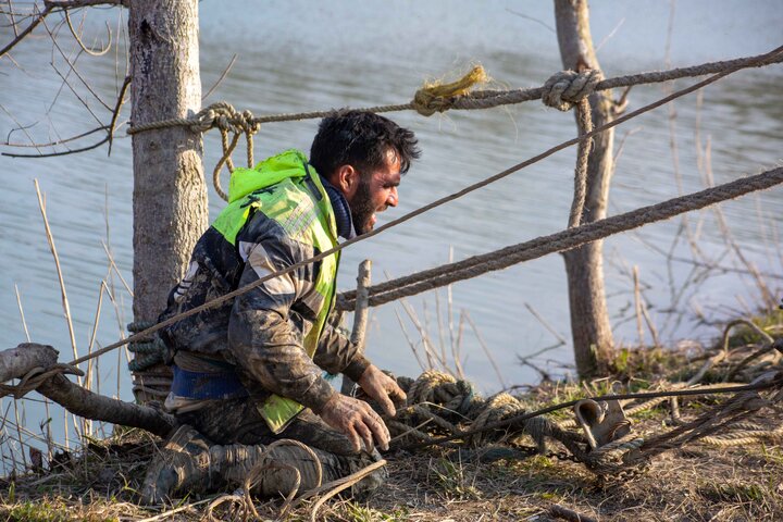 گزارش تصویری از روند اجرای طرح عظیم احداث خط ۴ و ۶ مداره ۲۳۰ و ۶۳ کیلوولت رویان- محمودآباد در استان مازندران
