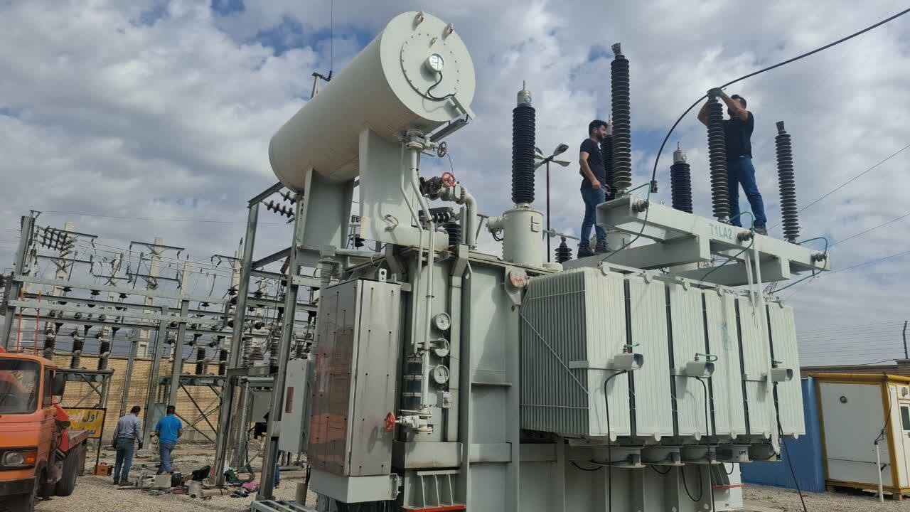 پایداری شبکه فوق توزیع کهگیلویه و بویراحمد با افزایش ظرفیت پست 132 کیلوولت باشت