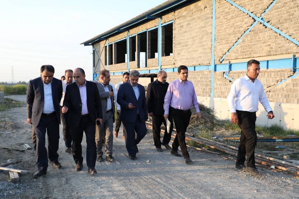 بازدید مدیرعامل توانیر از مراحل احداث پست ۴۰۰ کیلوولت روستای مریمآباد گرگان بازدید مدیرعامل توانیر از مراحل احداث پست ۴۰۰ کیلوولت روستای مریمآباد گرگان