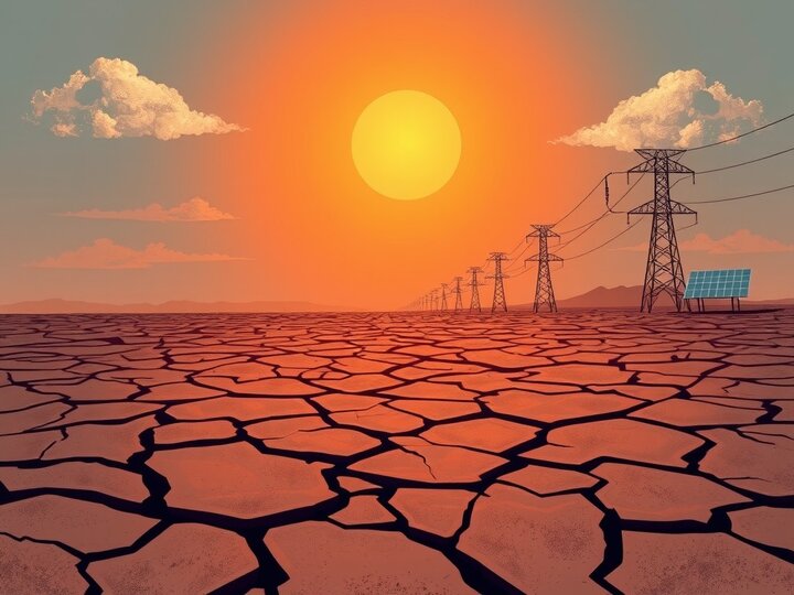 چالش جدی کره زمین؛ کاهش بارش و افزایش دما