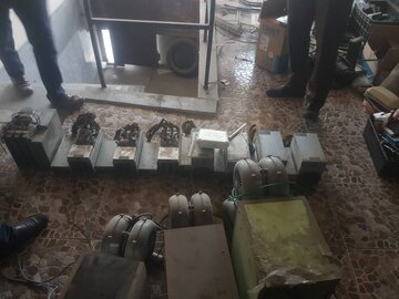 کشف و جمع‌آوری ۵۲۰ دستگاه رمزارز غیرمجاز در تبریز