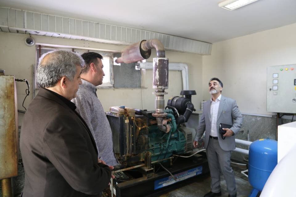 بازدید ناظر عالی شرکت توانیر از قرارگاه رصد مدیریت مصرف برق و مرکز پایش استان اردبیل