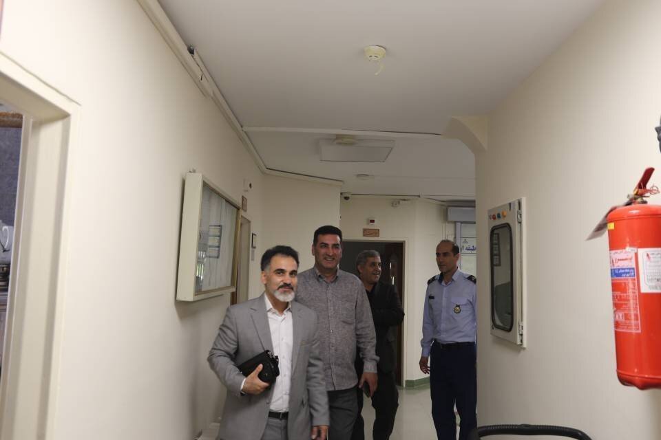 بازدید ناظر عالی شرکت توانیر از قرارگاه رصد مدیریت مصرف برق و مرکز پایش استان اردبیل