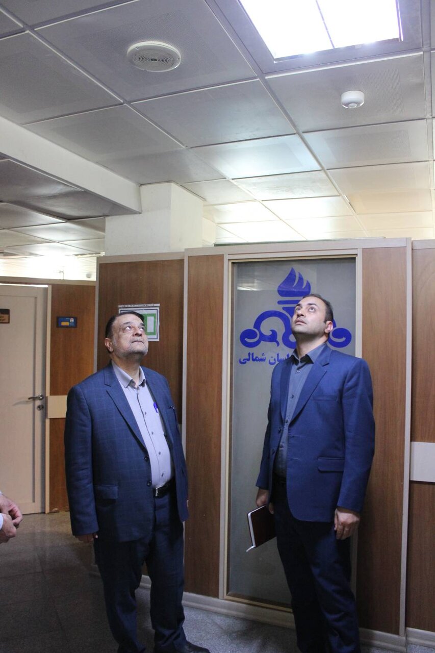 بازدید نماینده ویژه مدیرعامل توانیر از شرکت توزیع نیروی برق خراسان شمالی