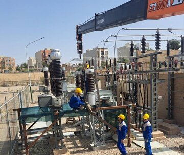 افزایش ظرفیت ترانسفوماتورهای جریان پست ۶۳ کیلوولت شهید میرحاج سمنان