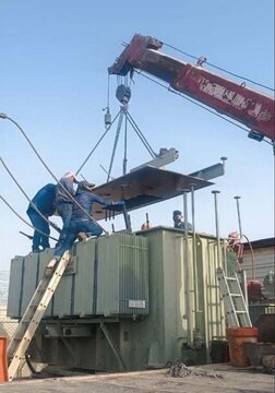 پست سیار پارسا جایگزین پست کوثر ابرکوه یزد شد