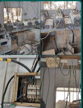 سوءاستفاده از برق دکل مخابراتی برای استخراج غیرقانونی رمزارز در شمال کرمان