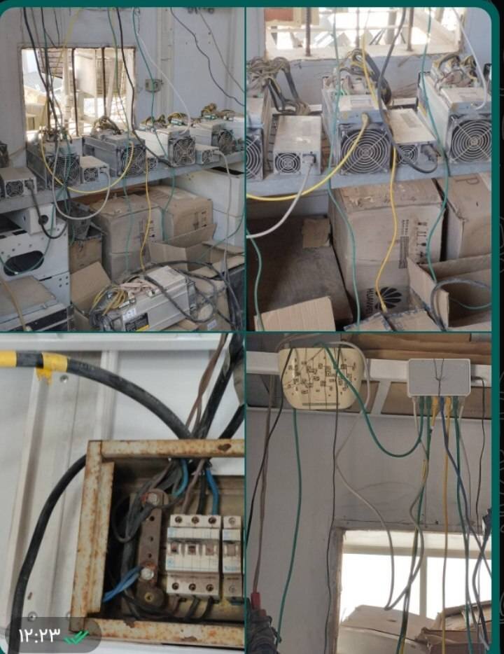 سوءاستفاده از برق دکل مخابراتی برای استخراج غیرقانونی رمزارز در شمال کرمان سوءاستفاده از برق دکل مخابراتی برای استخراج غیرقانونی رمزارز در شمال کرمان