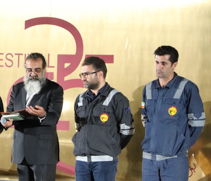 تقدیر از نیروهای عملیاتی برق پایتخت در افتتاحیه جشنواره ۲۵