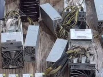 کشف ۶ دستگاه ماینر غیرمجاز از محل فعالیت توزیع‌ کننده مواد مخدر در شاهین‌شهر اصفهان