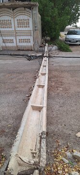 خسارت طوفان و سیلاب به شبکه توزیع برق استان فارس