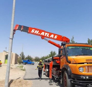 بهینه‌سازی شبکه روستای عوض‌آباد در دامغان به پایان رسید