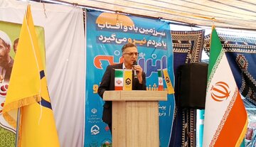 افتتاح نیروگاه خورشیدی ۳ مگاواتی اتاق اصناف کشاورزی شهرستان بردسکن