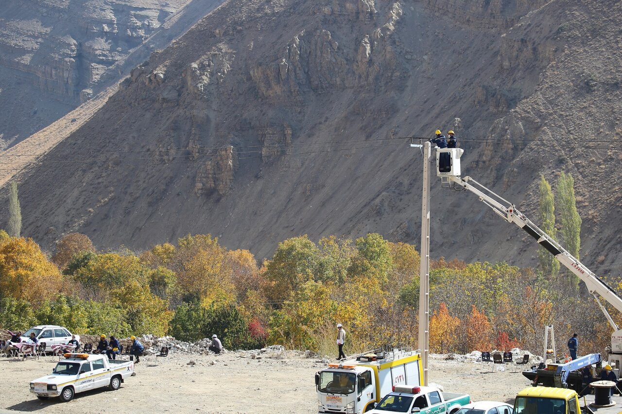 ثبت اطلاعات مکان محور شبکه توزیع برق روستایی تهران ثبت اطلاعات مکان محور شبکه توزیع برق روستایی تهران