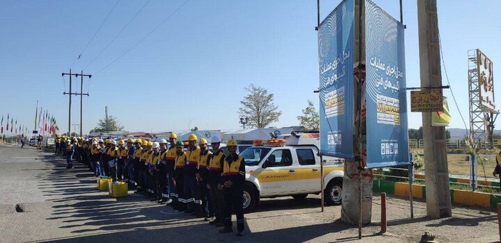 رزمایش مقابله با بحران زلزله در زنجان برگزار شد