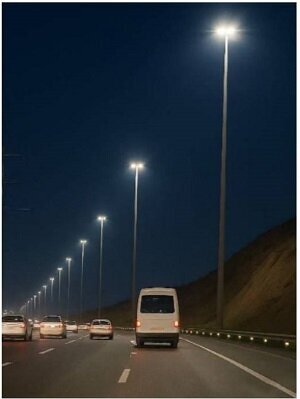 اجرای طرح اصلاح روشنایی معابر در کرمانشاه