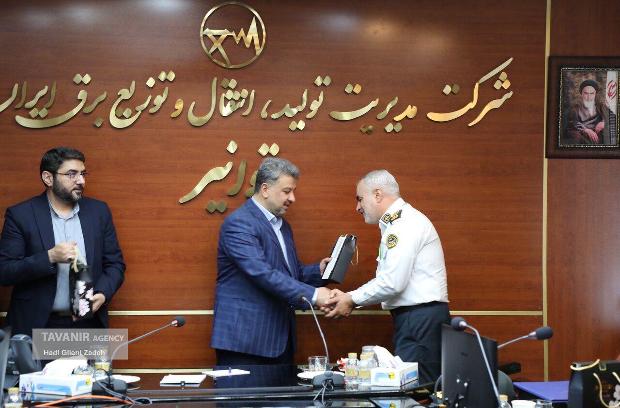 تقدیر از فرماندهان و تلاشگران نیروی انتظامی در توانیر