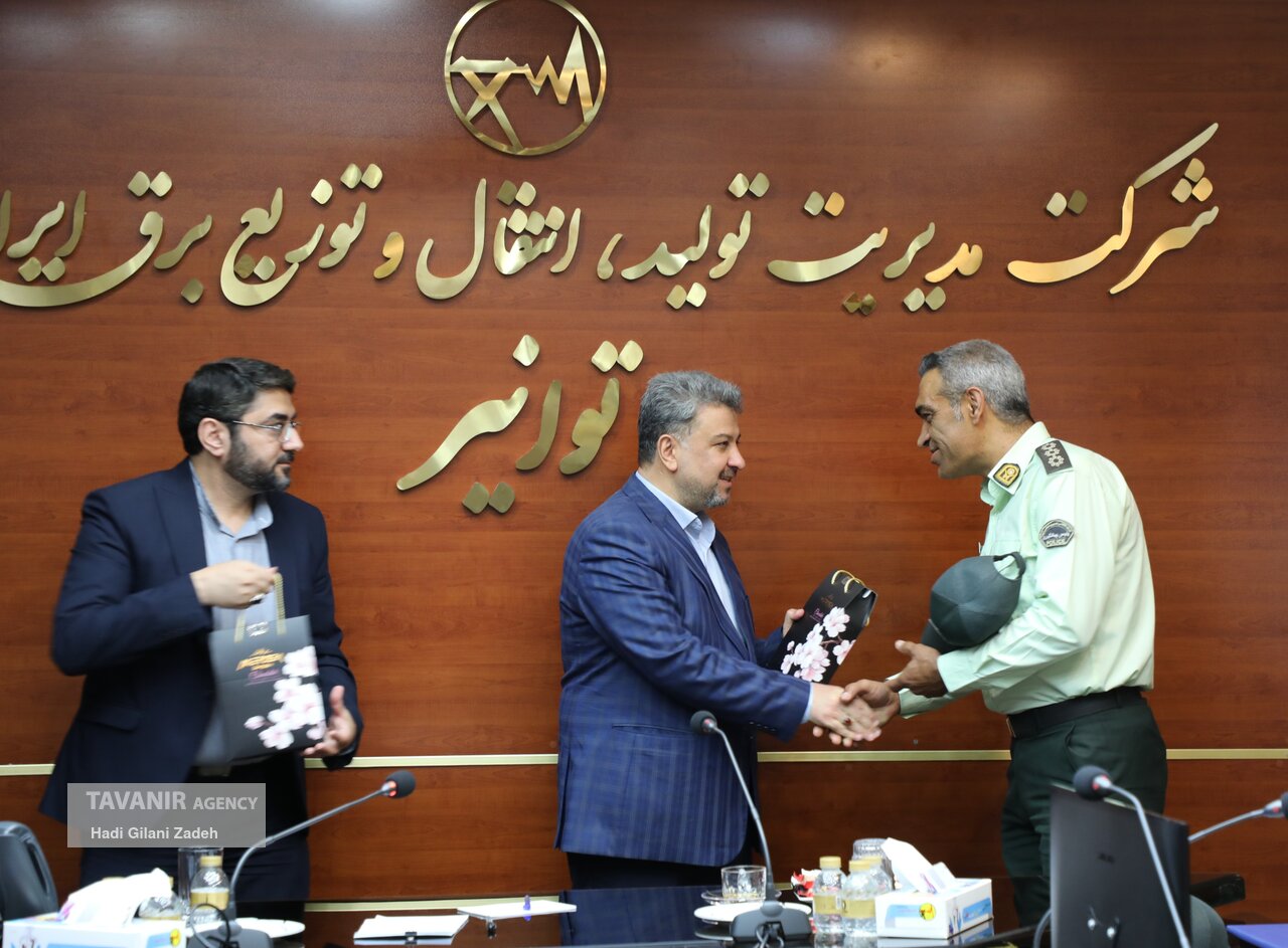 تقدیر از فرماندهان و تلاشگران نیروی انتظامی در توانیر