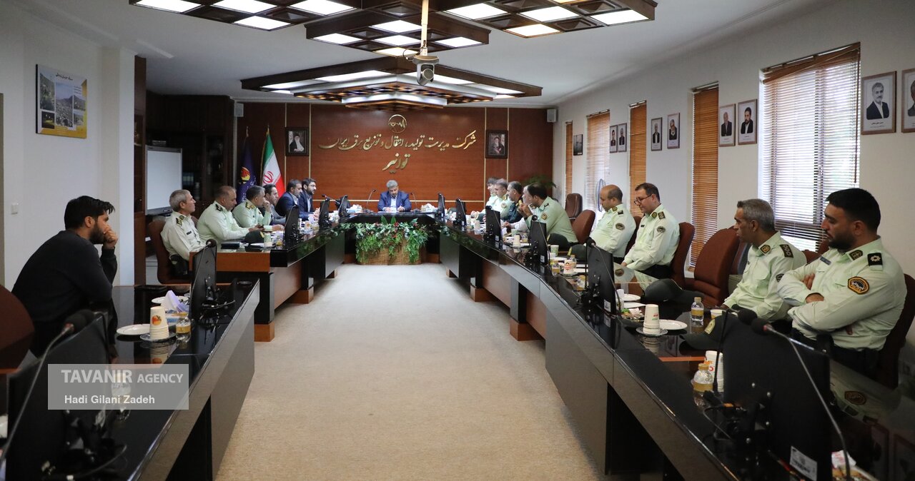 تقدیر از فرماندهان و تلاشگران نیروی انتظامی در توانیر