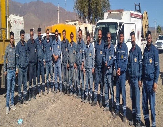 برگزاری مانور تجمیعی فیدر خرقانی در روستای قلعه‌نو سمنان