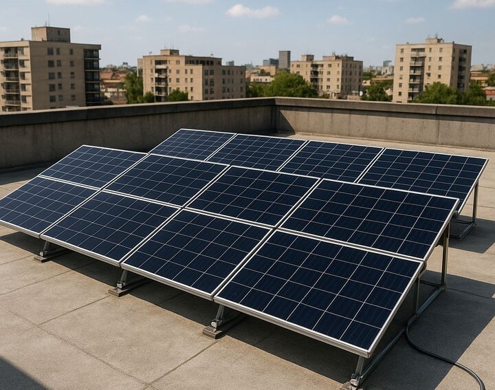 تهران در صدر تولید برق خورشیدی پشت‌ بامی