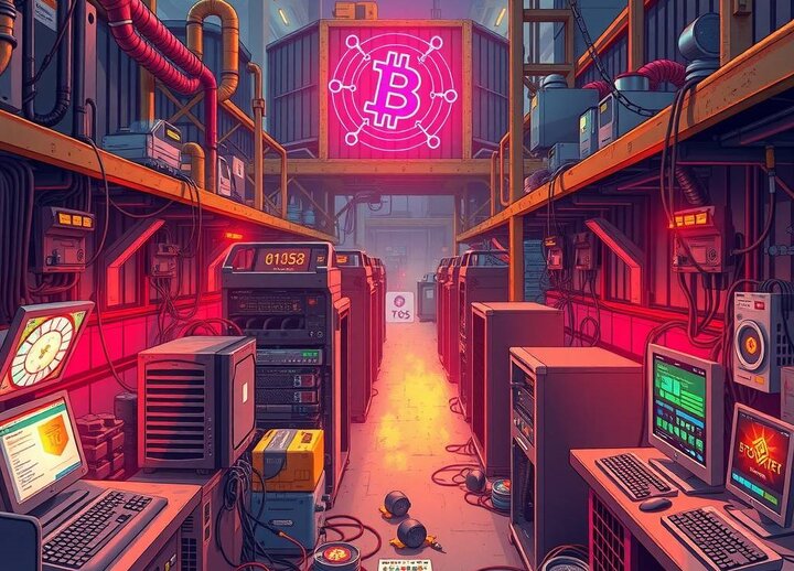 سوءاستفاده برخی صنایع از برق یارانه‌ای برای استخراج رمزارز