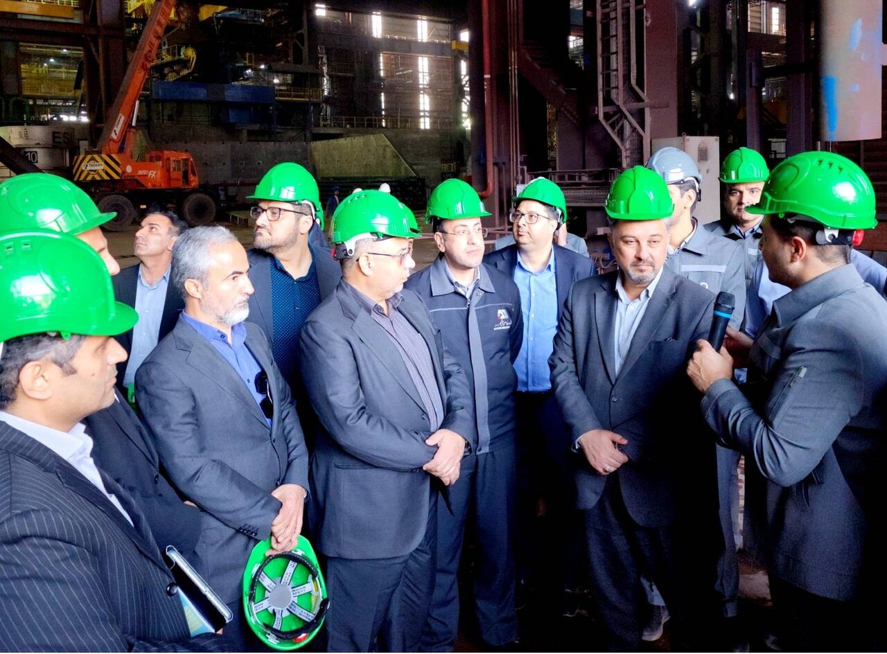 بازدید مدیرعامل توانیر از مجموعه صنعتی گل گهر سیرجان