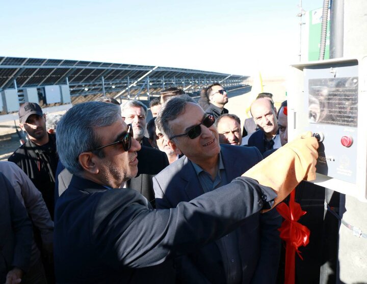 ۷ مگاوات نیروگاه خورشیدی در تربت حیدریه به بهره‌برداری رسید