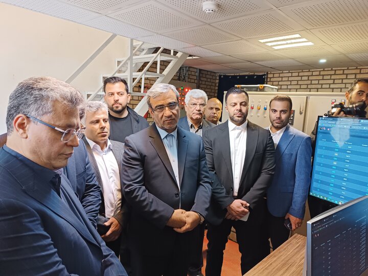 نیروگاه گازی ۵ مگاواتی در شهرک صنعتی بینالود به بهره‌برداری رسید