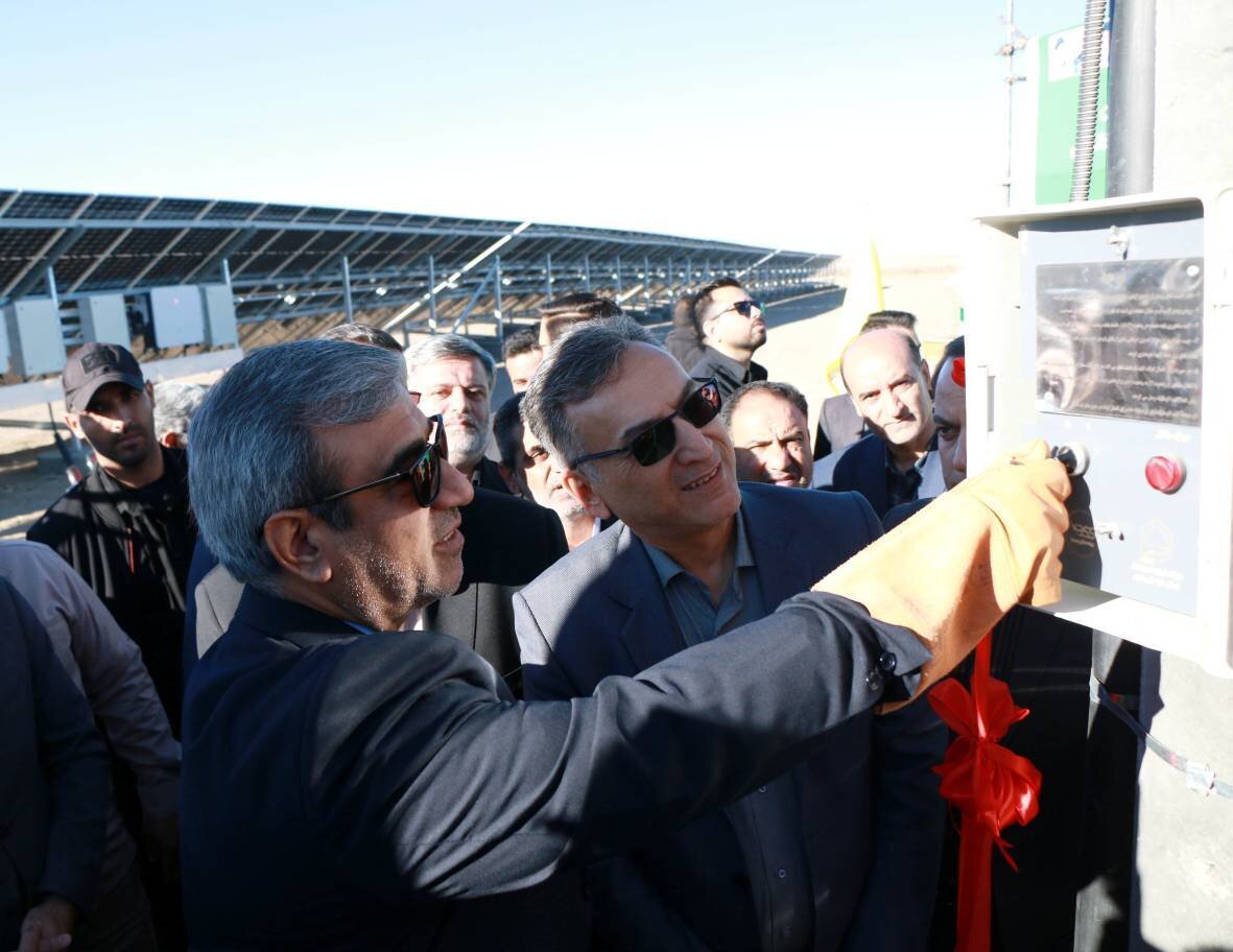 ۷ مگاوات نیروگاه خورشیدی در تربت حیدریه به بهره‌برداری رسید