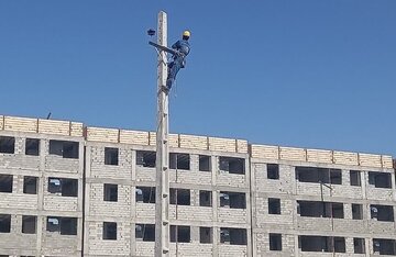 توسعه زیرساخت‌های برقی طرح نهضت ملی مسکن در سمنان