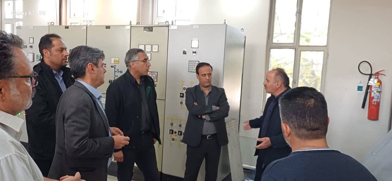 بازدید از طرح تعویض و نوسازی فیدرهای ۲۰ کیلوولت بیدستان زنجان