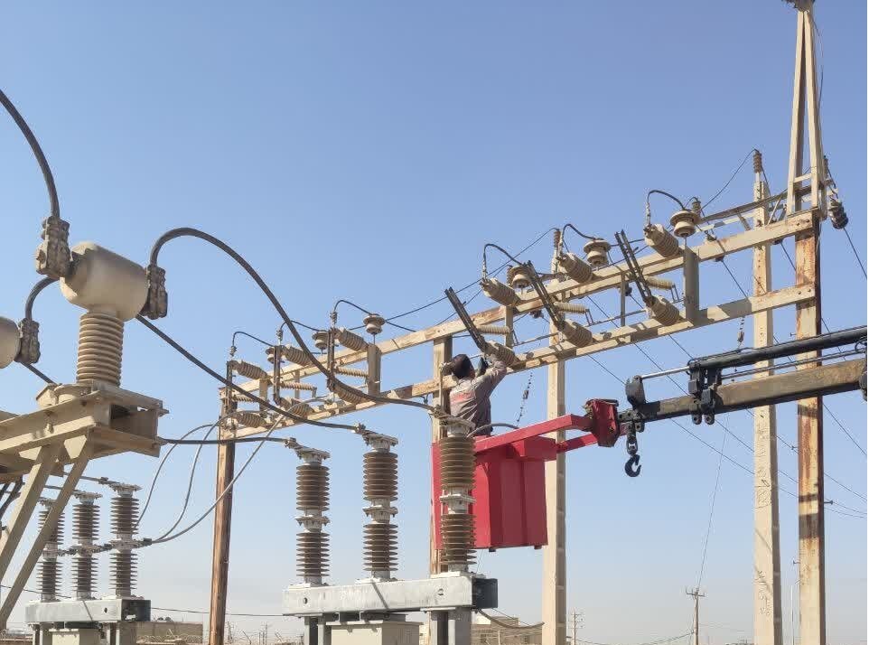 بهینه‌سازی پست ۱۳۲ کیلوولت شهید احمدیان در شادگان خوزستان