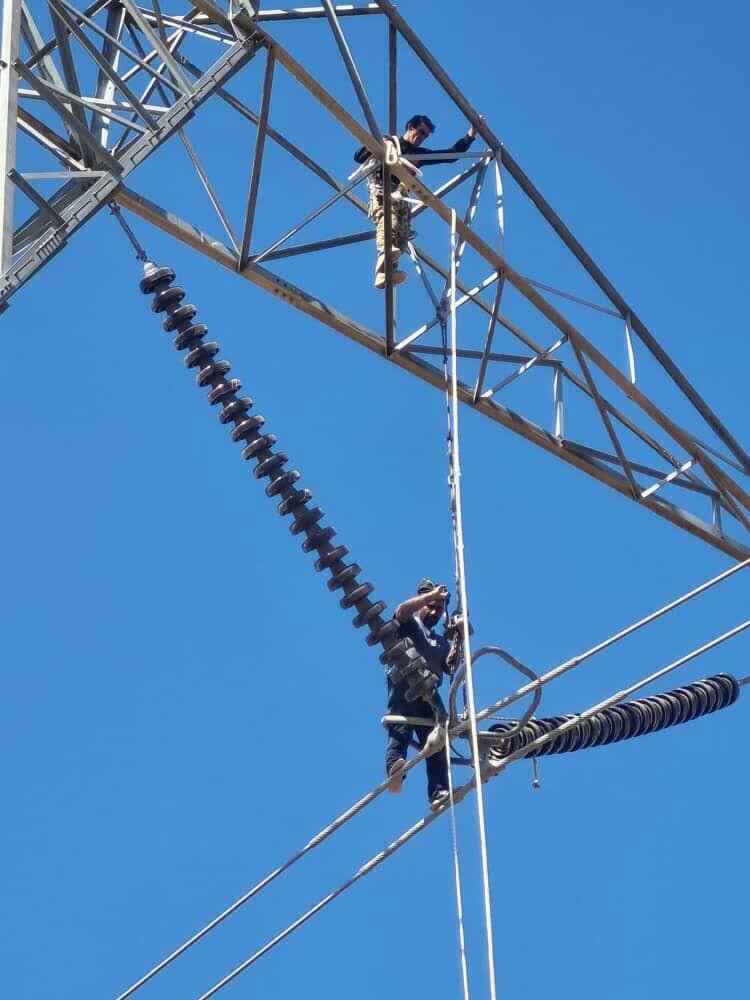 آغاز طرح تعویض مقرههای معیوب خط ۴۰۰ کیلوولت آیدوغموش – سیکل ترکیبی سهند