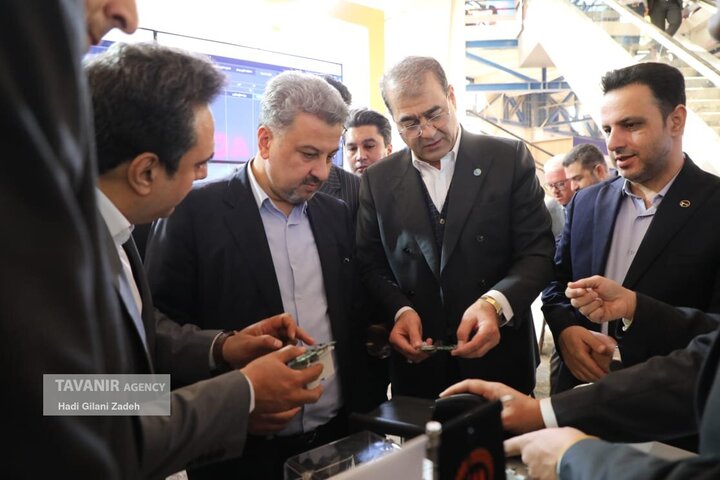 بازدید مدیرعامل توانیر از غرفه های مختلف نمایشگاه بین المللی صنعت برق ایران