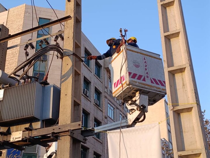 بهسازی شبکه برق منطقه سعادت‌آباد تهران