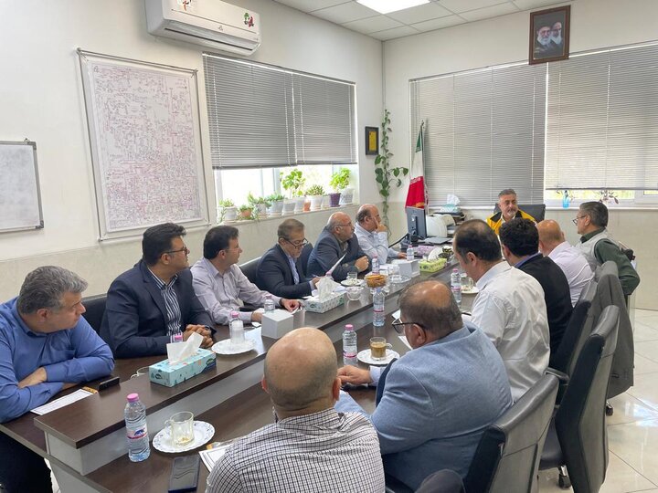 برگزاری مانور دورمیزی «نقطه صفر» در شرکت توزیع برق شیراز