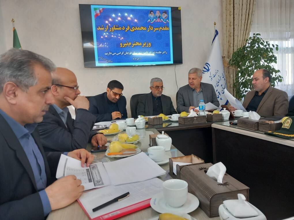 بازدید معاون هماهنگی توزیع توانیر از طرح‌های صنعت برق در قوچان