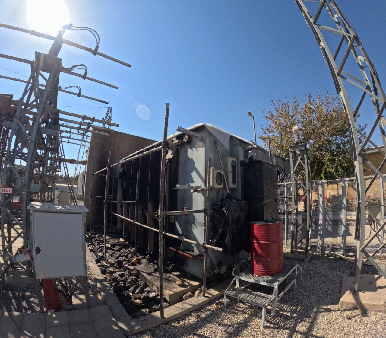 ترانسفورماتور ۶۰ مگاولت‌آمپری پست «سیلو» کرمانشاه به مدار بازگشت