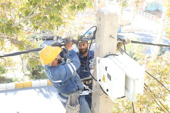 پایش و رصد برخط مصرف برق مشترکین استان سمنان