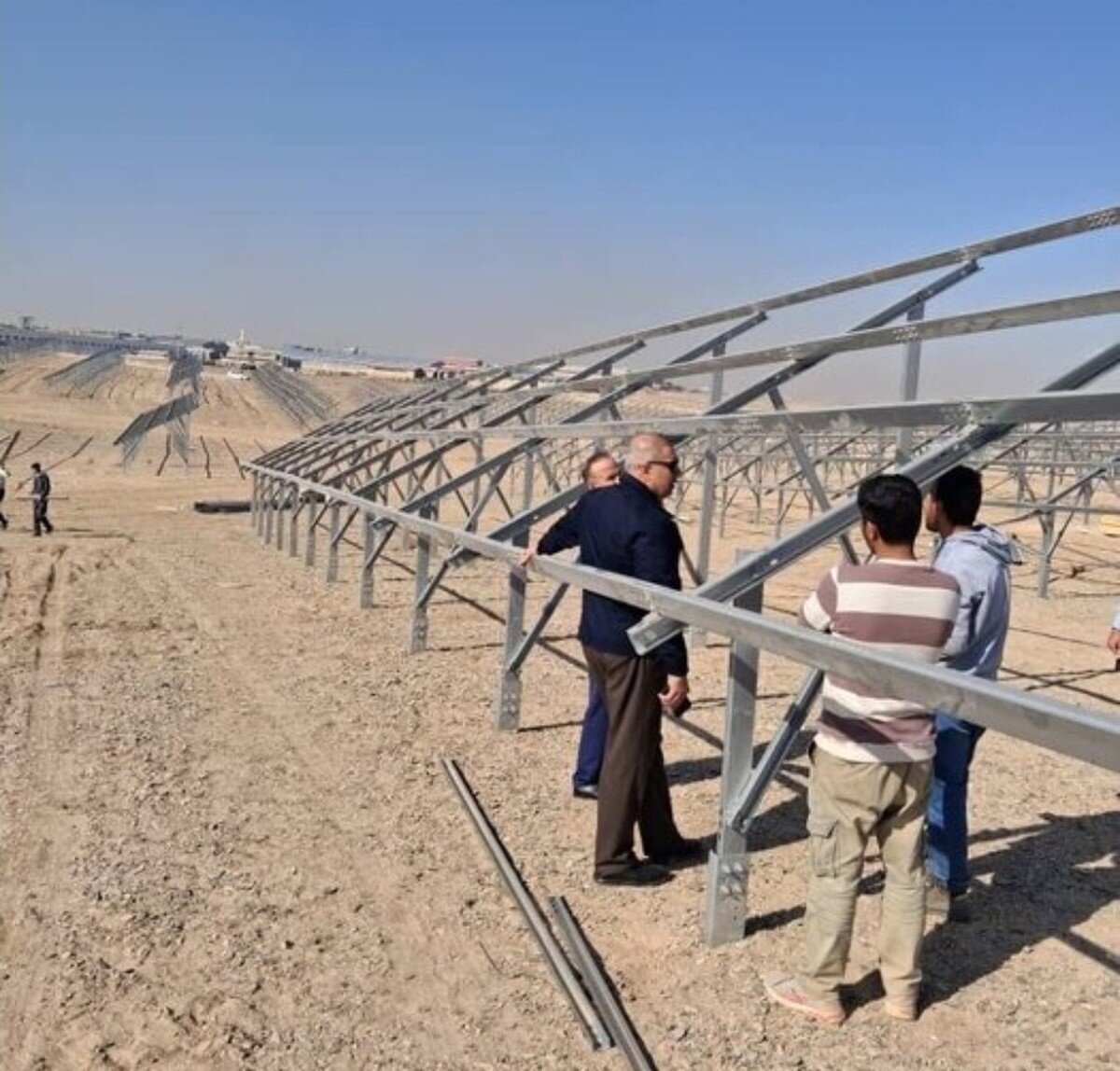 آغاز عملیات احداث نیروگاه خورشیدی ۶۳ مگاواتی در شهرک صنعتی شمس‌آباد