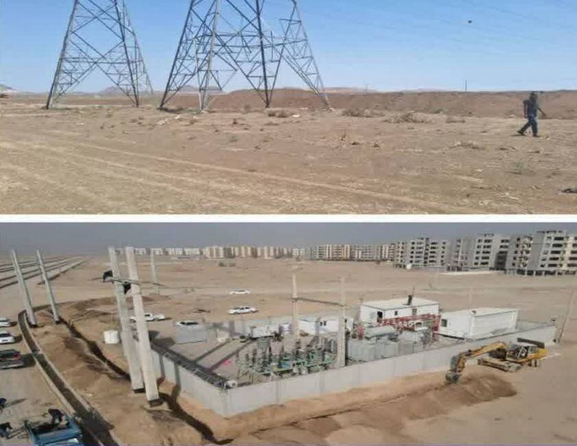 پست سیار ۶۳/۲۰ کیلوولت در سایت عظیم نهضت ملی مسکن قم به بهره‌برداری رسید