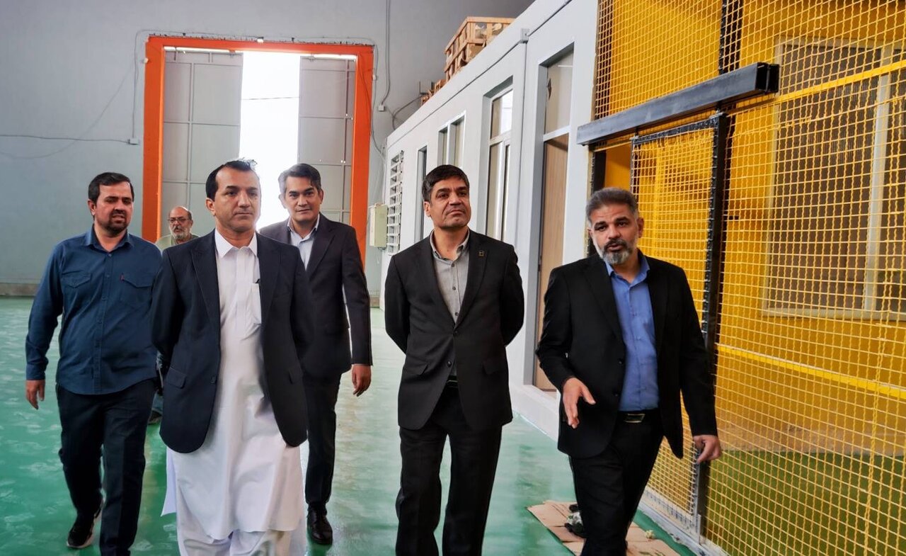 بازدید از انبار مرکزی شرکت توزیع برق سیستان و بلوچستان