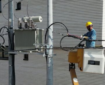 پایان اجرای طرح تبدیل شبکه‌های سیم‌مسی به کابل خودنگهدار در شهرستان مبارکه