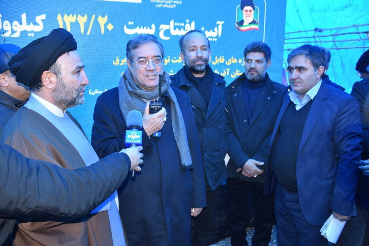 بهره‌برداری از طرح‌های زیرساختی برق در ارومیه