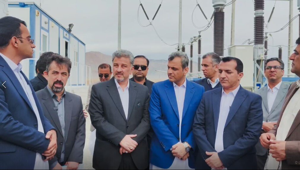 گزارشی از سفر مدیرعامل شرکت توانیر به منطقه سراوان بزرگ