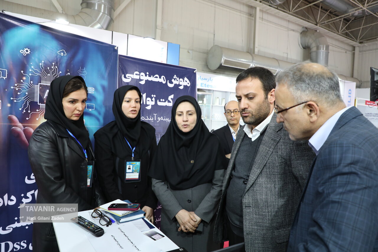 غرفه شرکت توانیر در هفتمین دوره نمایشگاه تقاضای ساخت و تولید ایرانی (تستا)